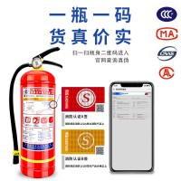 灭火器4kg干粉abc2/3/5/8四公斤的提手式商家店用消防器 材套装