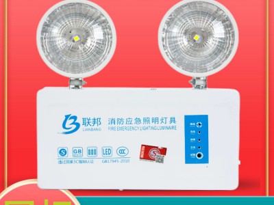 应急灯批发消防应急照明灯LED双头消防灯指示灯厂家直销