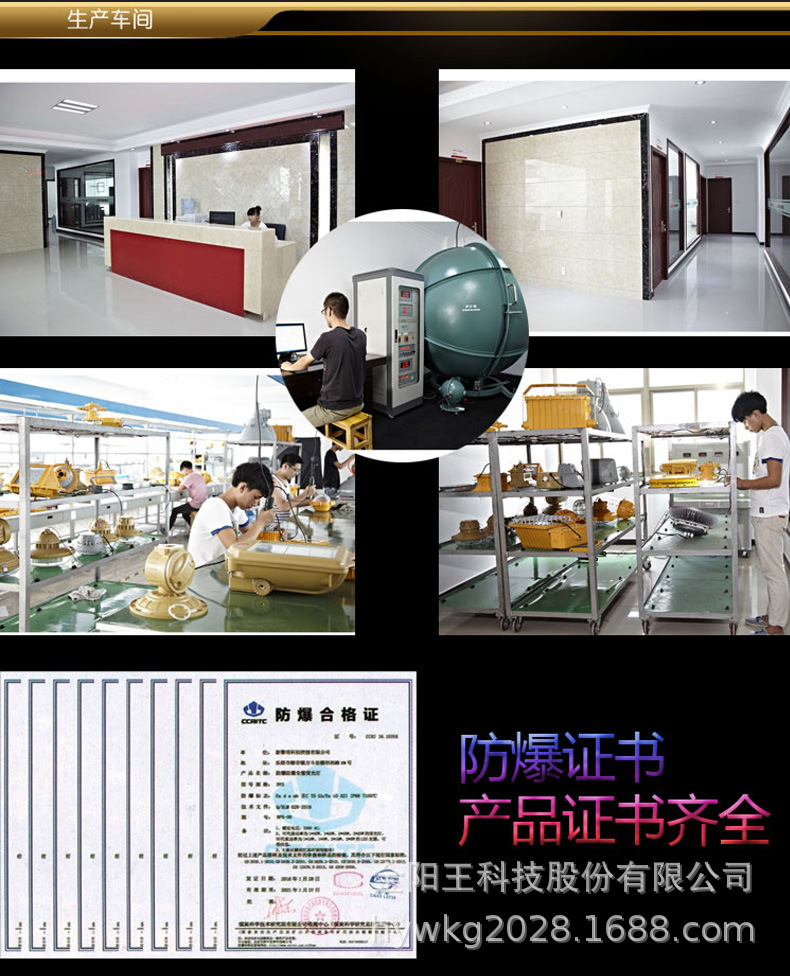 矿用隔爆型LED巷道灯-金阳王科技